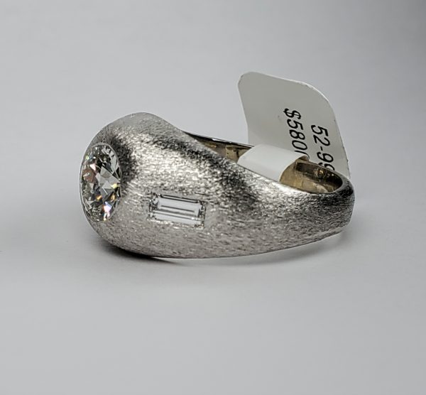 Vintage old European Cut ring - Image 2
